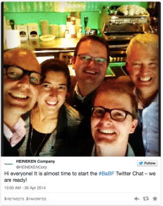 Heineken's sustainability team